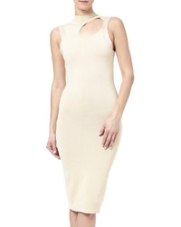 Wow Couture Beige Bandage Dress