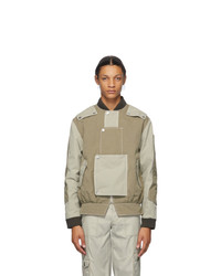 Georges Wendell Beige And Khaki Proposal A Jacket