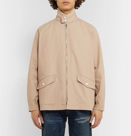 Beams Plus Kaptain Sunshine Cotton Twill Blouson Jacket, $273 | MR