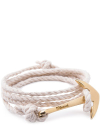 Miansai Anchor Rope Bracelet Natural