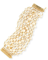 Rosantica Pegaso Multi Strand Pearl Bracelet