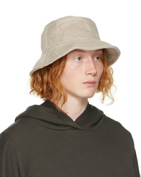 The Row Beige Issyh Bucket Hat