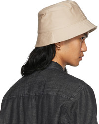 Officine Generale Beige Organic Japanese Cotton Bucket Hat