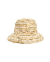 Nordstrom Crochet Straw Bucket Hat