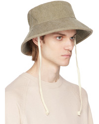 A.P.C. Khaki Rachel Bucket Hat