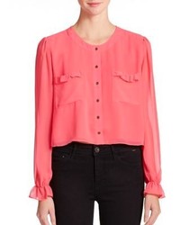 GUESS Cropped Blouse