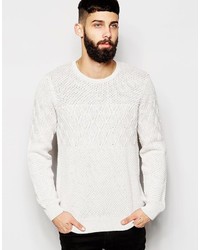 Asos Brand Cable Knit Sweater