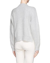 Nobrand Cable Knit Angora Wool Sweater