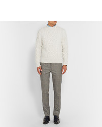 Tom Ford Cable Knit Merino Wool And Cashmere Blend Sweater