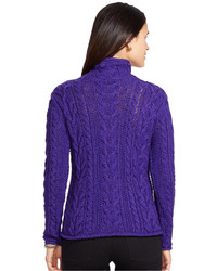 Lauren Ralph Lauren Cable Knit Rollneck Sweater