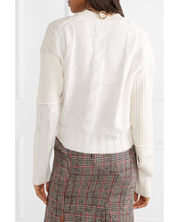 McQ Alexander McQueen Cable Knit Sweater