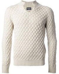 Drumohr Cable Knit Sweater