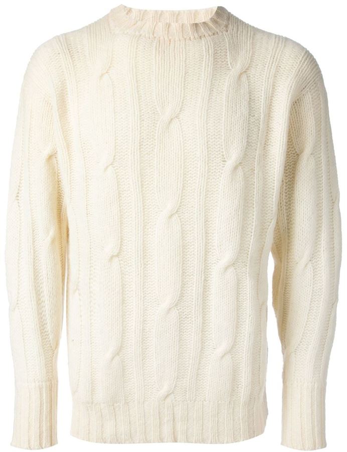 Vintage cable clearance knit sweater