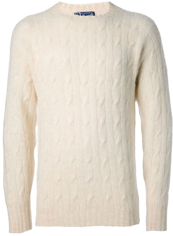 Drumohr Vintage Cable Knit Sweater, $142 | farfetch.com | Lookastic.com