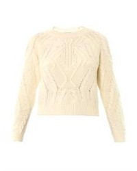 Emma Cook Spider Cable Knit Sweater