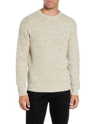 Frye Ethan Fisherman Cable Sweater