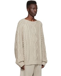 Essentials Gray Raglan Sweater