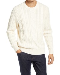 L.L. Bean Heritage Organic Cotton Fisherman Sweater