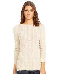 Lauren Ralph Lauren Lauren Jeans Co Cable Knit Cotton Sweater