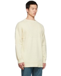 Maison Margiela Off White Knit Sweater