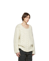 Jacquemus Off White La Maille Berger Sweater