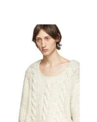 Jacquemus Off White La Maille Berger Sweater