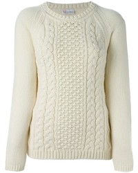RED Valentino Cable Knit Sweater, $550 | farfetch.com | Lookastic