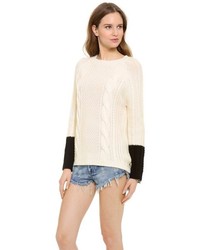 Shae Sh Cable Knit Cashmere Sweater