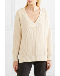 Chinti and Parker Weekend Ribbed Cotton Sweater