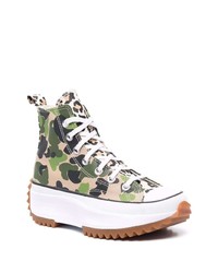 Converse Camouflage Hi Top Sneakers