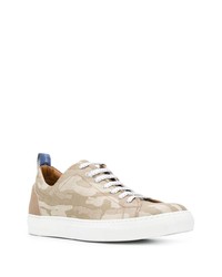 Jacob Cohen Camouflage Low Top Sneakers