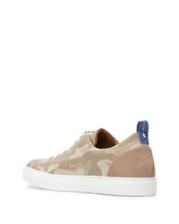 Jacob Cohen Camouflage Low Top Sneakers