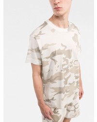 Givenchy All Over Camouflage Print T Shirt