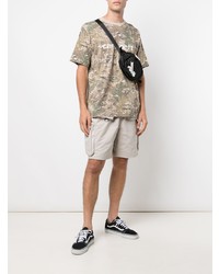 Carhartt WIP Camouflage Print Cotton T Shirt