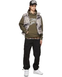 Billionaire Boys Club Taupe Down Camo Lightweight Vest