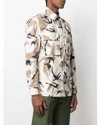 Kenzo Camouflage Print Shirt