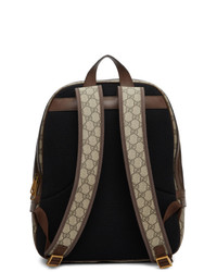 Gucci Beige Medium Gg Ophidia Backpack