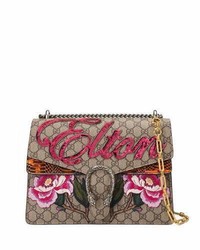 Gucci Dionysus Medium Elton Shoulder Bag Neutralmulti