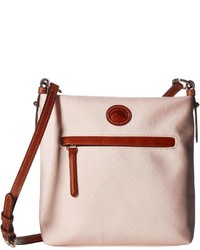 Dooney & Bourke Nylon Daisy Letter Carrier Handbags