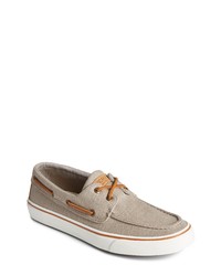 Sperry Bahama Ii Hemp Loafer In Taupe At Nordstrom