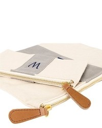 Cathy's Concepts Personalized Canvas Clutch