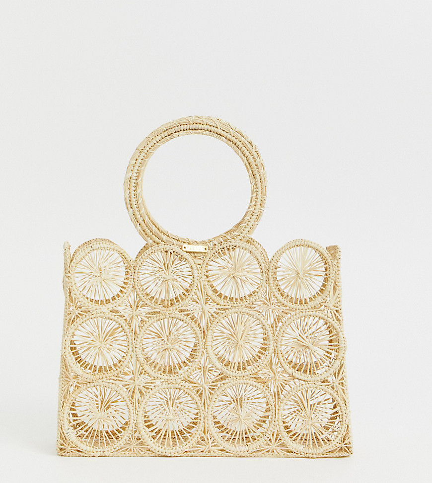 circle clutch bag