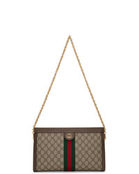 Gucci Beige Medium Gg Ophidia Bag