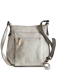 Crossbody Handbag With Lock Detail