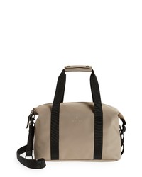 Rains Small Weekend Bag In Velvet Taupe At Nordstrom
