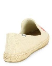 Soludos Embroidered Poppy Espadrille Flats