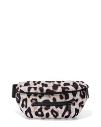 Dagne Dover Ace Water Resistant Neoprene Belt Bag In Leopard Print At Nordstrom