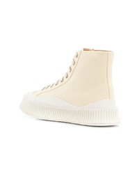 Jil Sander Ankle Lace Up Sneakers