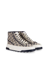 Gucci Gg High Top Sneakers