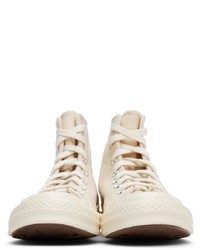 Converse Off White Chuck 70 Canvas Hi Sneakers